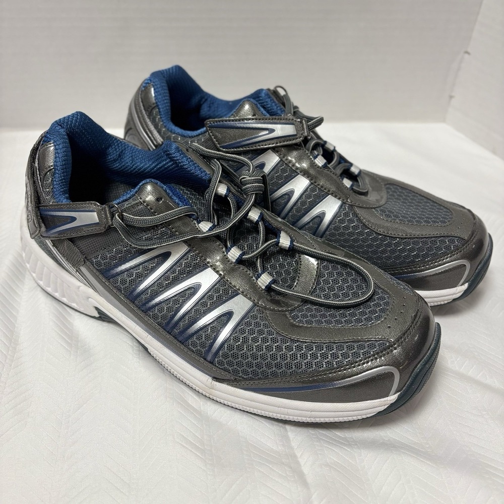 Orthofeet Mens Sprint 672 Biofit Orthotic Comfort Shoes Sneakers Size 11 2E Wide